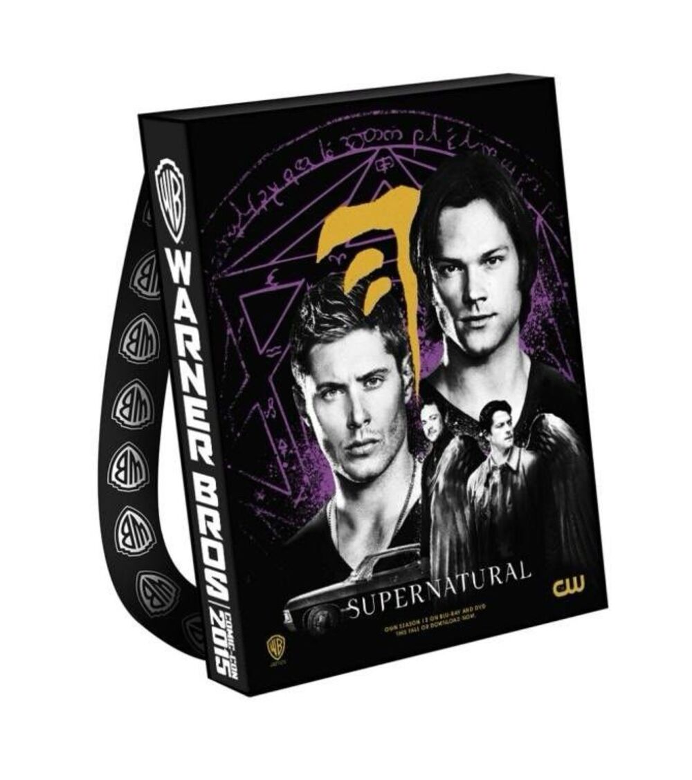 2015 Comic Con Supernatural Exclusive Oversized Swag Bag CW